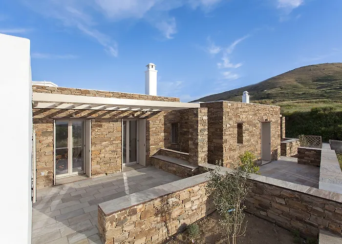White Tinos Luxury Ferienhaus